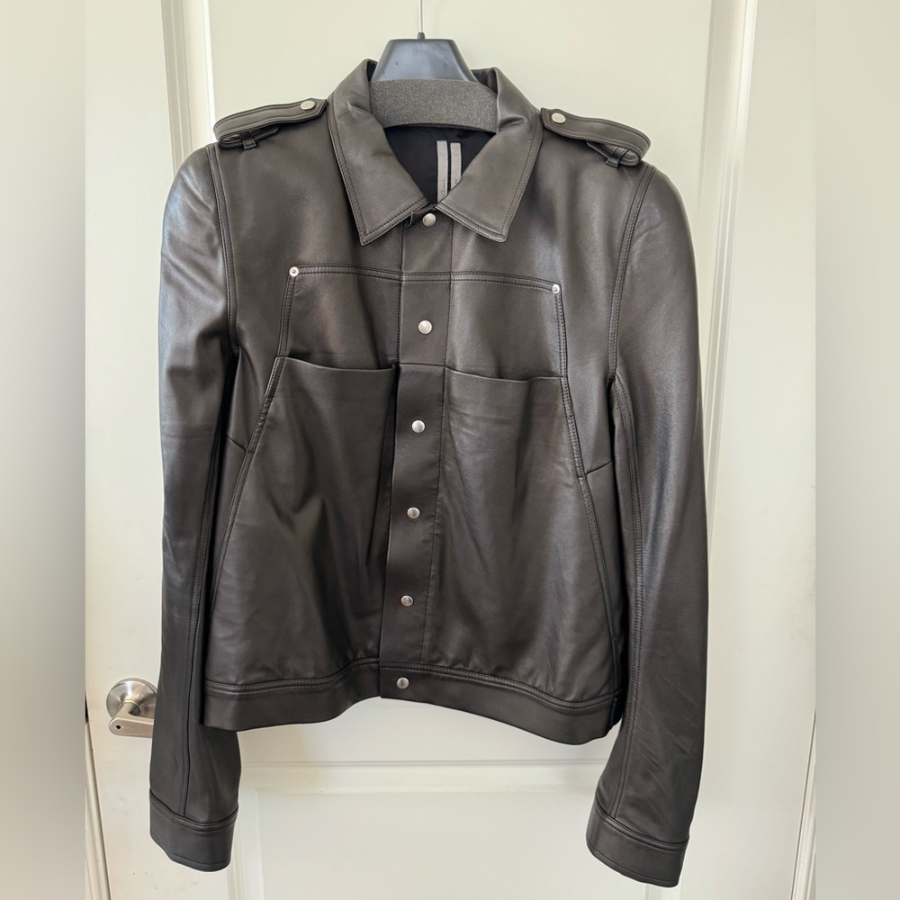 Rick Owens Leather Jacket